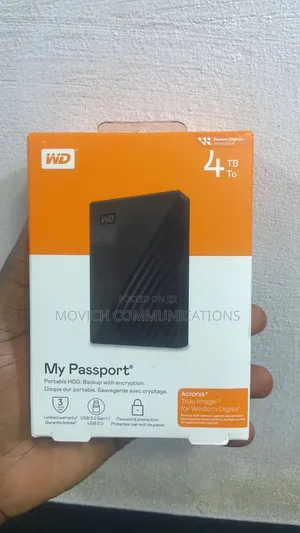 Wd My Passport HDD 4tb