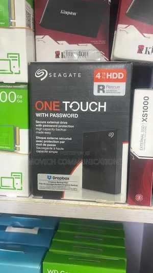 Seagate One Touch HDD 4tb