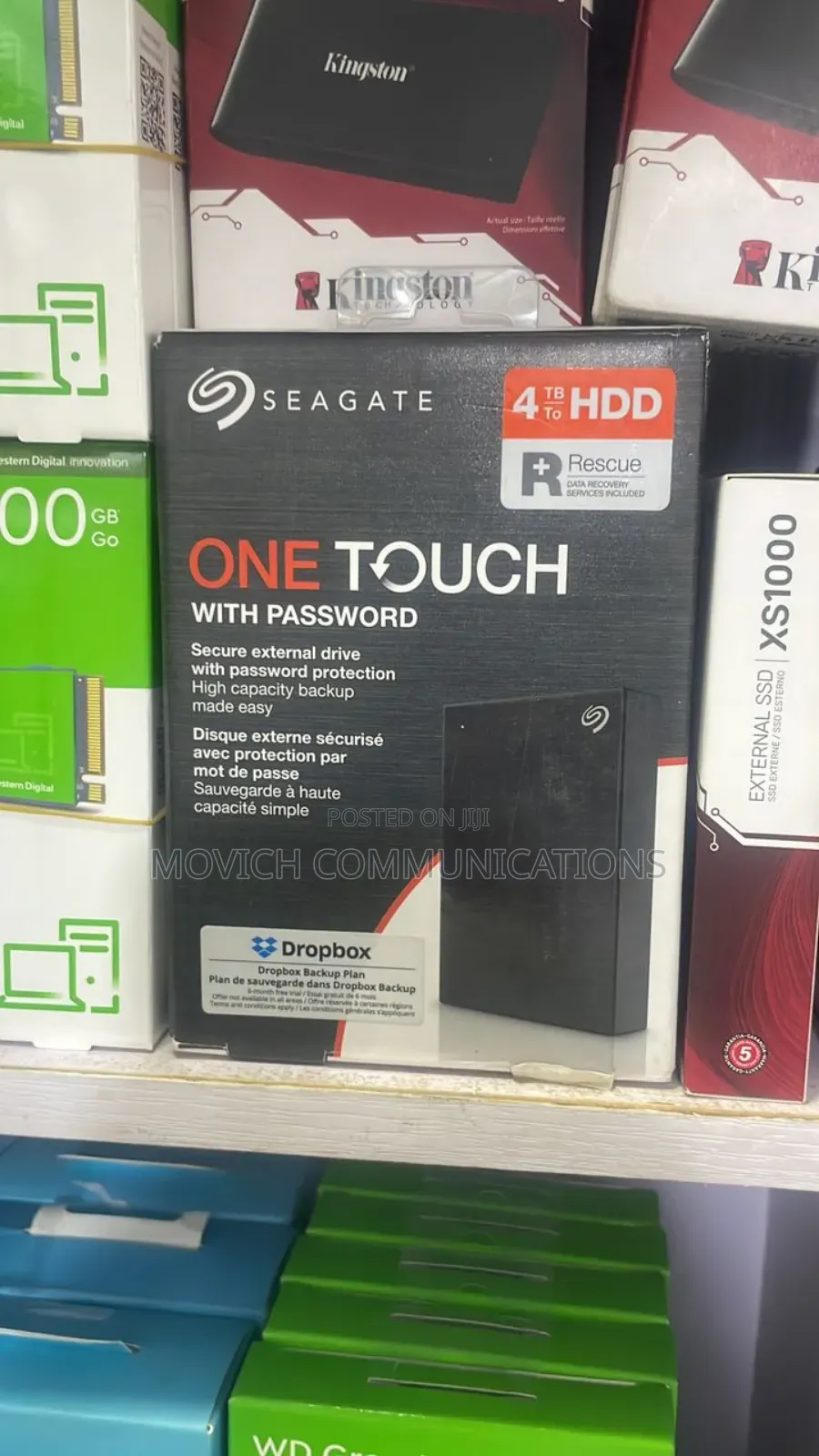 Seagate One Touch HDD 4tb