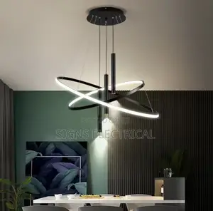 Modern Minimalist Pendant Light Circular Spotlight
