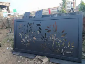 Lazer-Cut Design Gate
