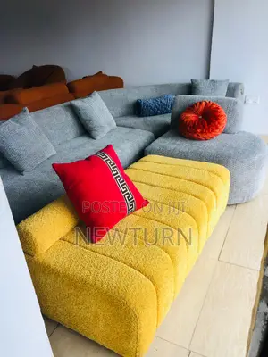 A Good Quality of Luxury/ Fabric Couch.