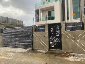 Rolling Lazer-Cut Gate