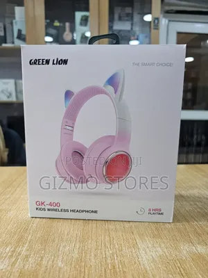 Brand New Green Lion Gk-400 Kids Wireless Head
