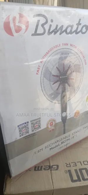 Binatone Rechargeable Fan 18"