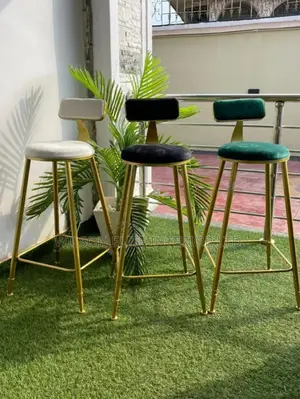 Golden Leg High Bar Chair