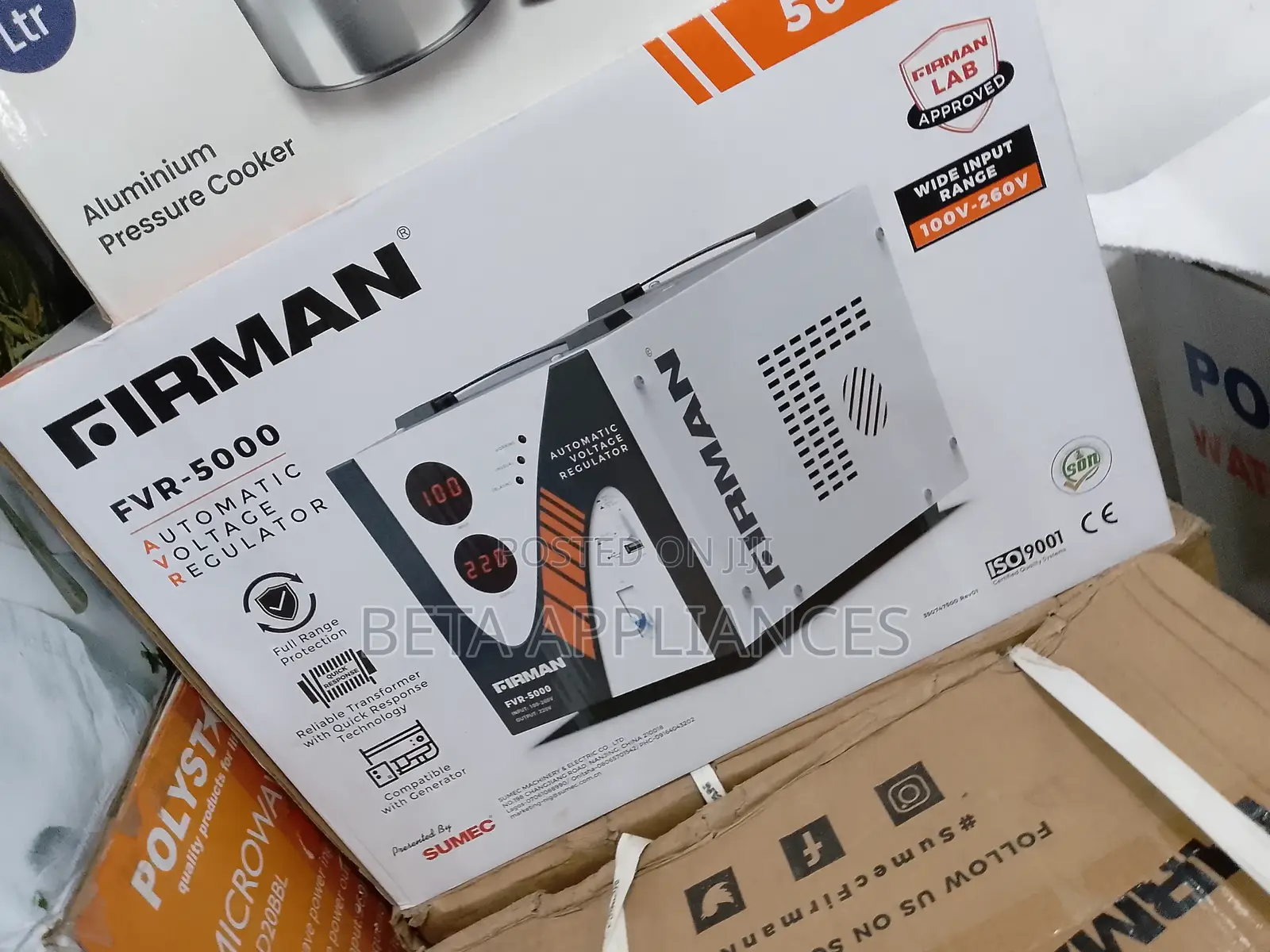 Firman 5000w Voltage Stabilizer Regulator