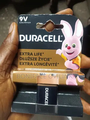 9v Duracell Battery