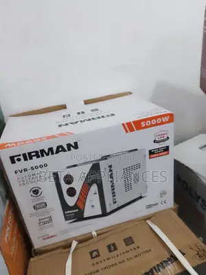 Firman Voltage Regulator 5000w for Freezers TVS
