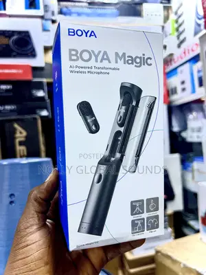 Boya Magic Wireless Mini Microphones for iPhone/Android/Pc/Camera,4in1