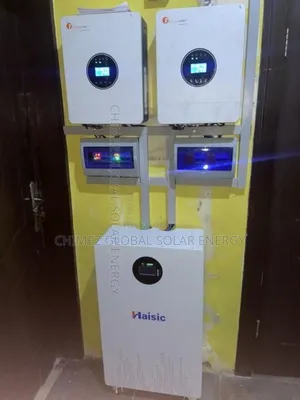 15 Kilowatts Solar Lithium Battery, 12kva Inverter Full Solar Setup