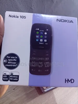 New Nokia 105 Black