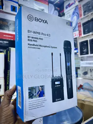 Boya By- Wm8 Pro- Wireless Hand-held Microphone System