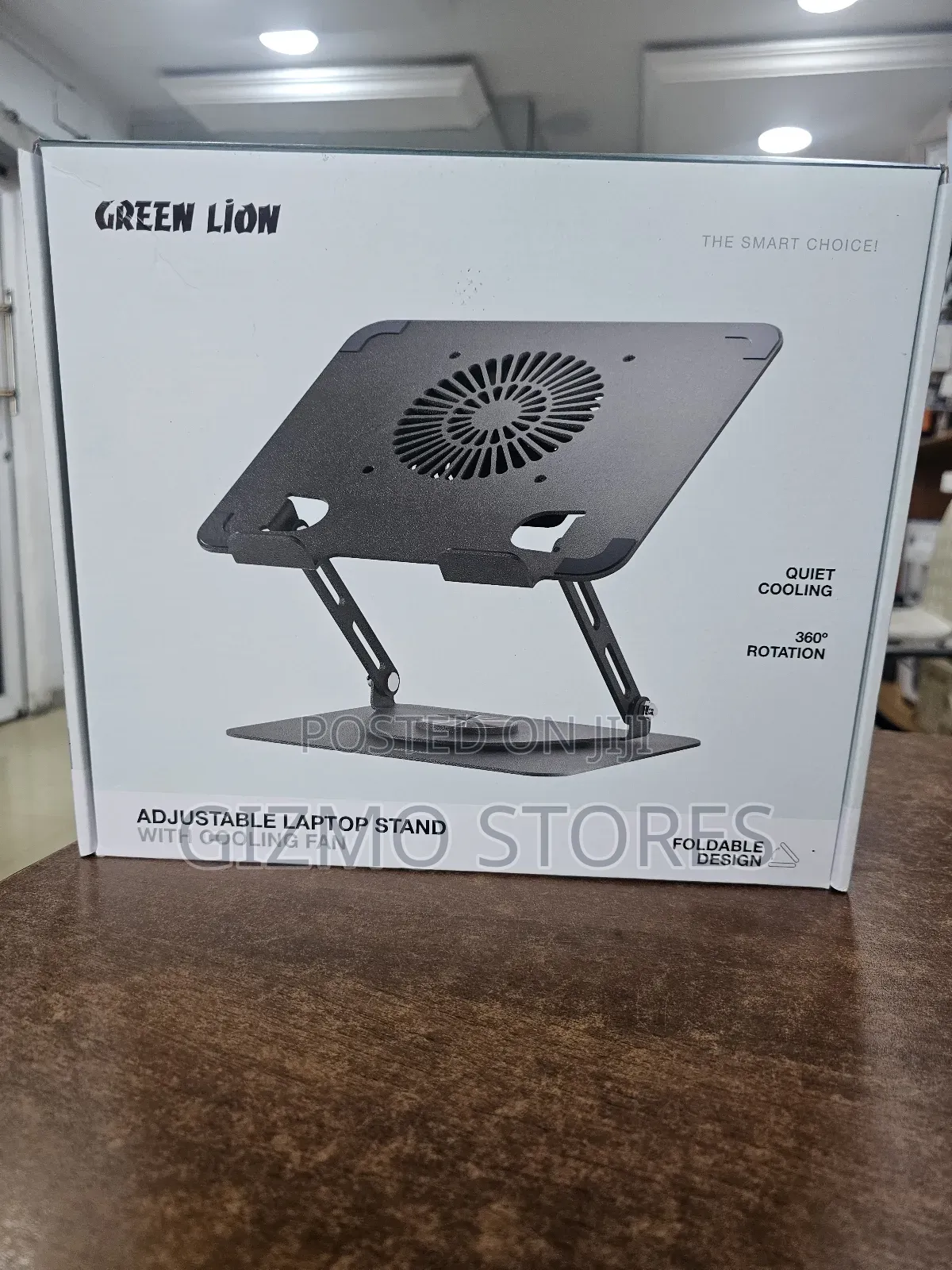 Brand New Green Lion Adjustable Laptops Stand