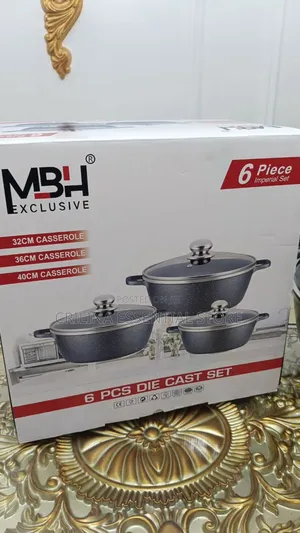 6in1 Die Cast Set of Pot.