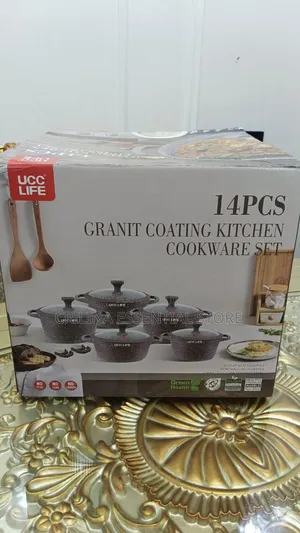 14 Pieces Granite Coating Pot Set