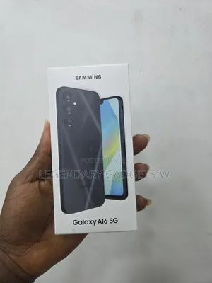 New Samsung Galaxy A16 5G 256 GB Black