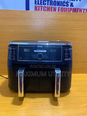 Ninja Dual Super Neat 8.4ltrs Uk Use Digital Knob Control Air Fryer