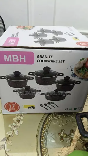 17 Pieces Granite Pot