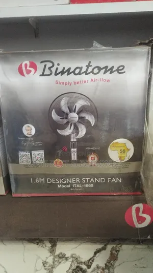 Binatone 18-inch Standing Fan (Ital-1860) + 2 Years Warranty