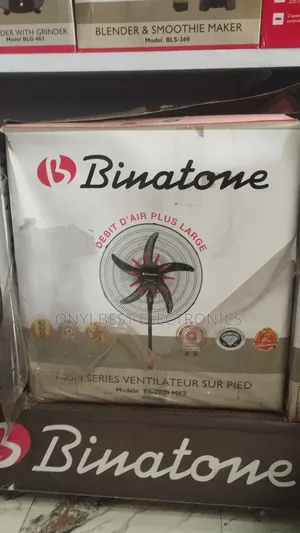 Binatone 20" High Wind Force Standing Fan (Ts-2020) + 2 Years Warranty