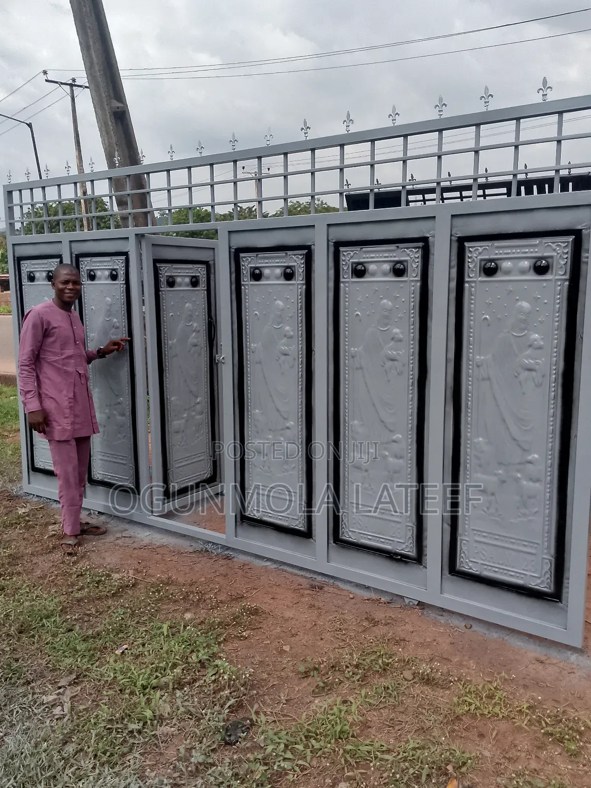 Security Iron Door Gate