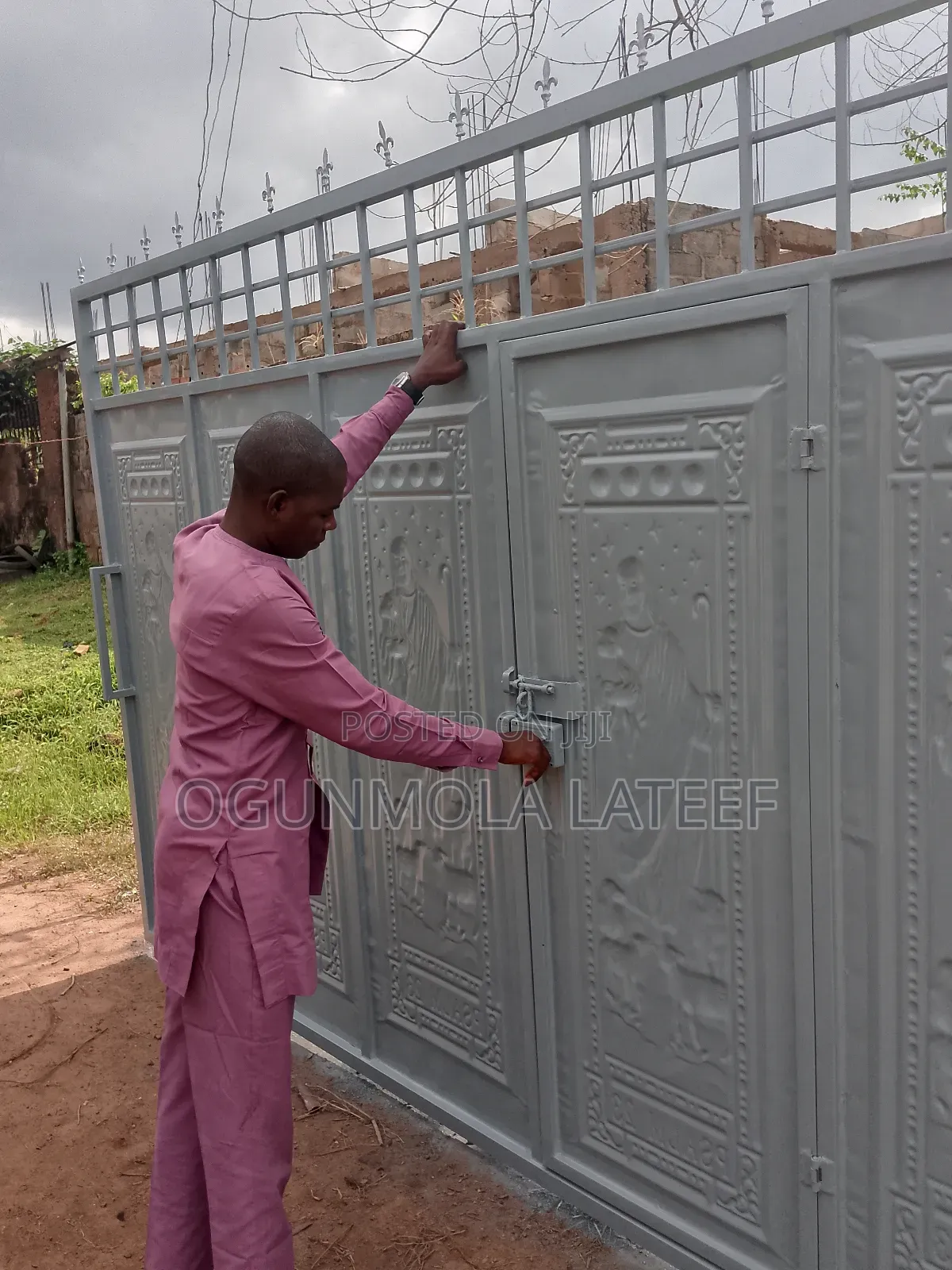 Security Iron Door Gate