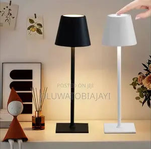 Wireless Table Lamp Led  Vases Light Touch Switch Bar Dining Lamp
