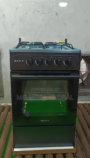 New Maxi 4 Burners Gas Oven and Grill