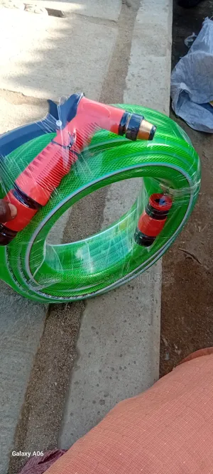 Garden Hose With Nozzle