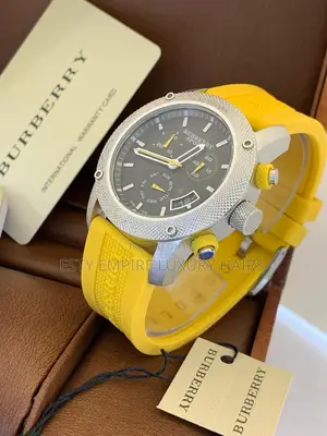 Burberry Sport Rubber Strap Wristwatch