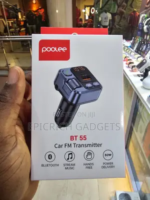 Poolee Car Mp3 Fm Transmitter Car Charger