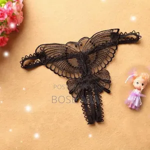 Sexy Seductive Open Front Ladies G-String Panties - 4 Piece