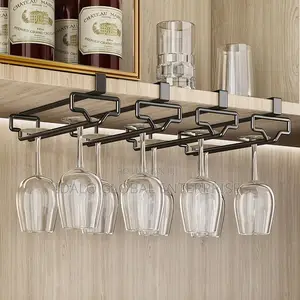 Under-Cabinet Wine Glass Holder
