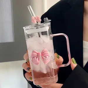 Juice Cup With Straw