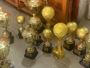 Football and Basketball Trophies