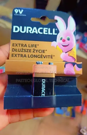 Duracell 9v Alkaline Battery 6lr61/Mn1604