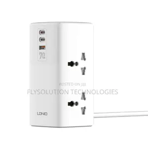 70w Ldnio Multifunctional Desktop 2500w Tower Extension Socket Sc4383