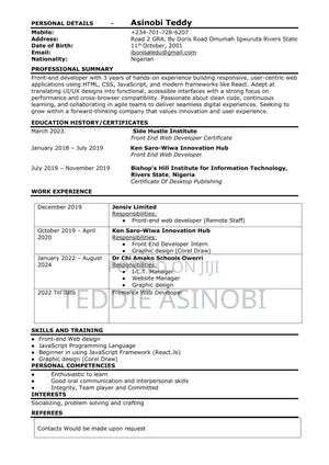 Computing It Cv