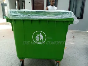 660 L Industrial Waste Bin – Heavy Duty Plastic With Wheels