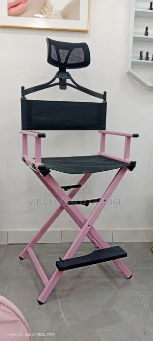 Pink Makeup Studio Chair