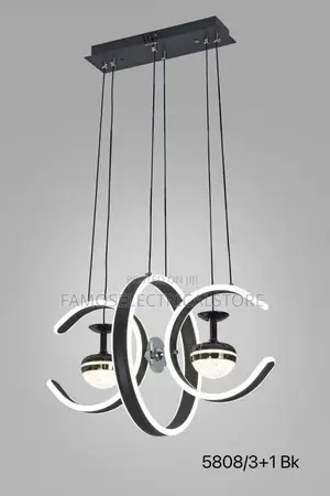 Modern Led Cage Pendant Light
