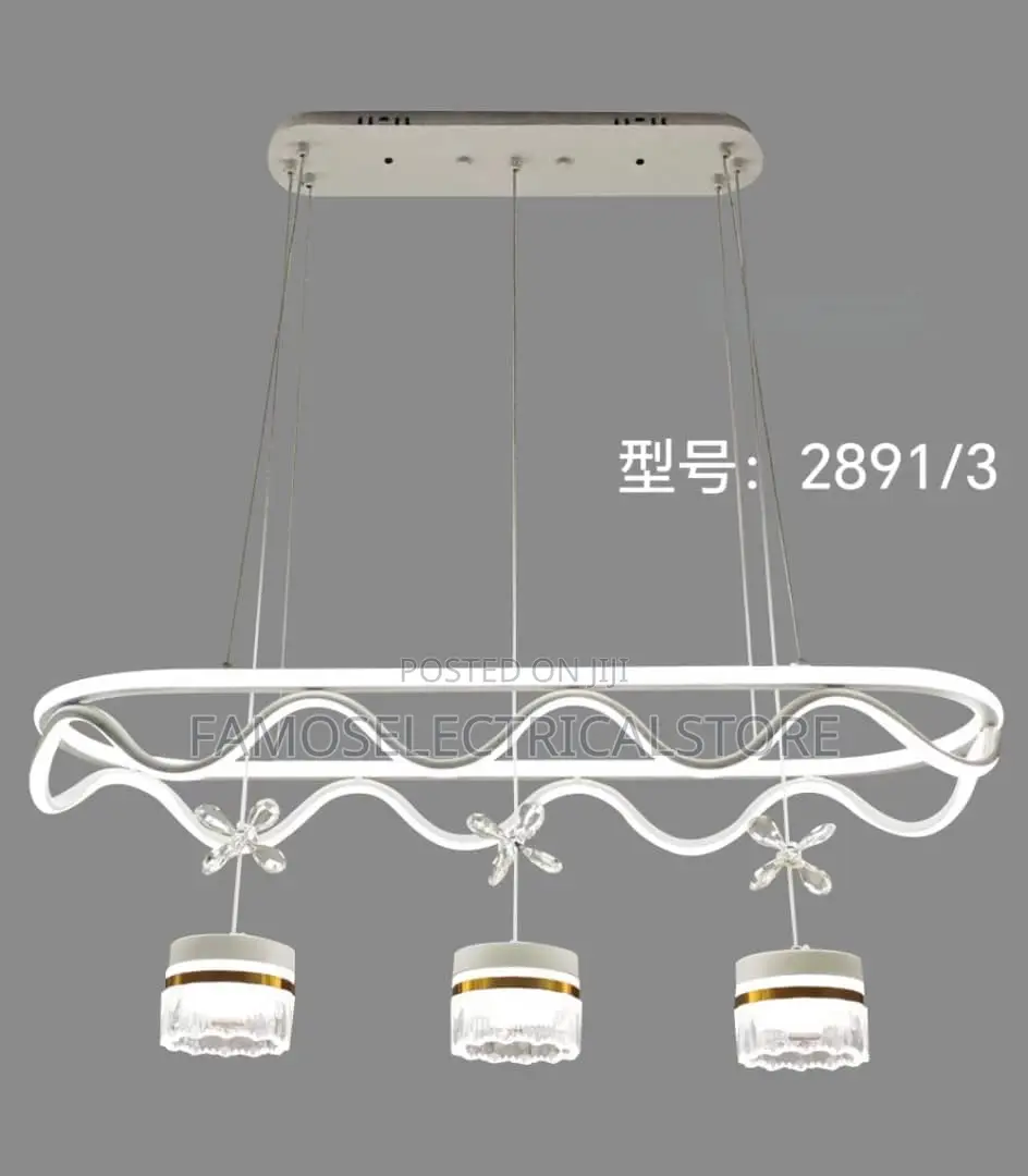 Modern Led Wave Pendant Light