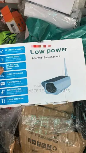 Low Power Solar Outdoor Wi-fi Camera