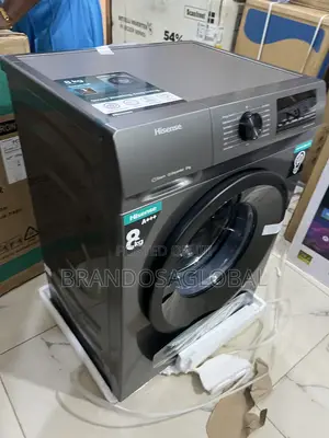 Hisense 8kg Inverter Front Load Washer – Intelligent Wash Cycles