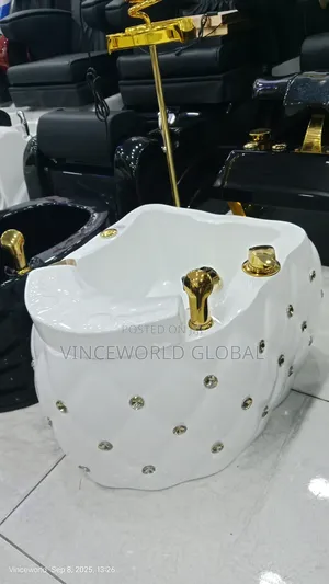 Pedicure Bowl T088 White Gold
