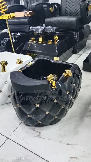 Pedicure Bowl T088 Black Gold