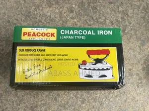 Peacock Charcoal Iron
