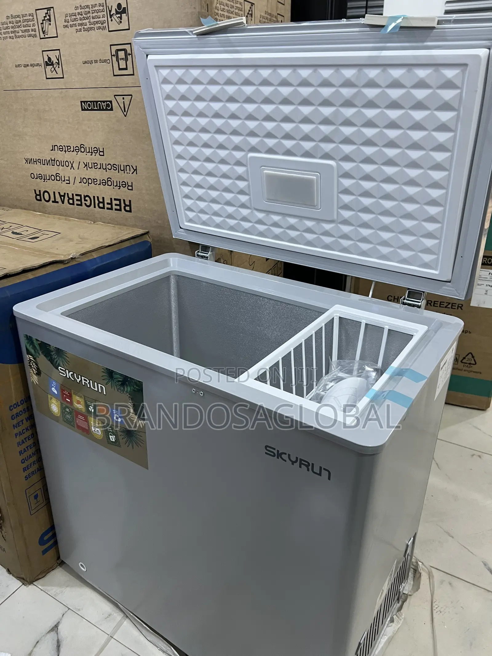 Skyrun 155l Freezer – Fast Freeze Function Quiet Motor