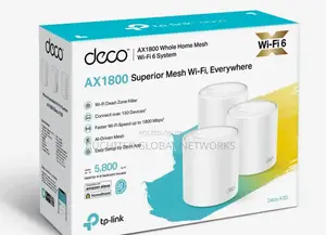 TP-Link Deco X20 Ax1800 Whole Home Mesh Wi-Fi 6 System-3pack